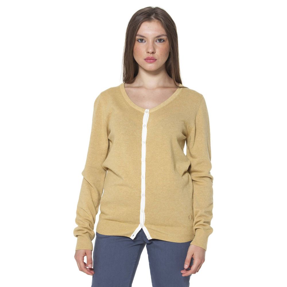 Fred Perry Gelber Nylon-Pullover