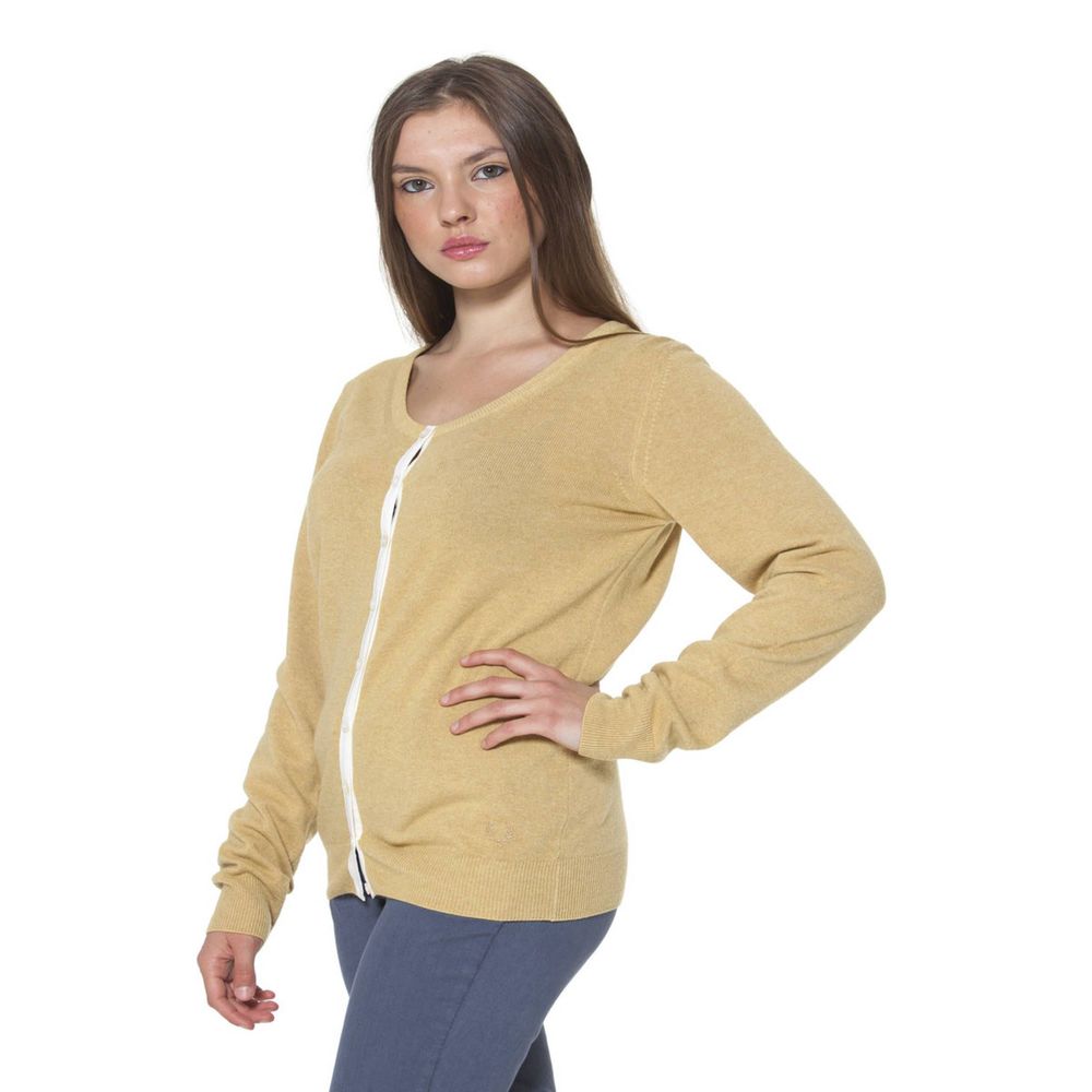 Fred Perry Gelber Nylon-Pullover