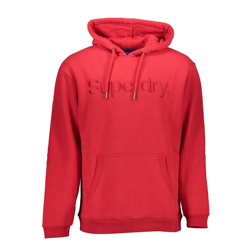 Superdry Roter Baumwollpullover für Männer