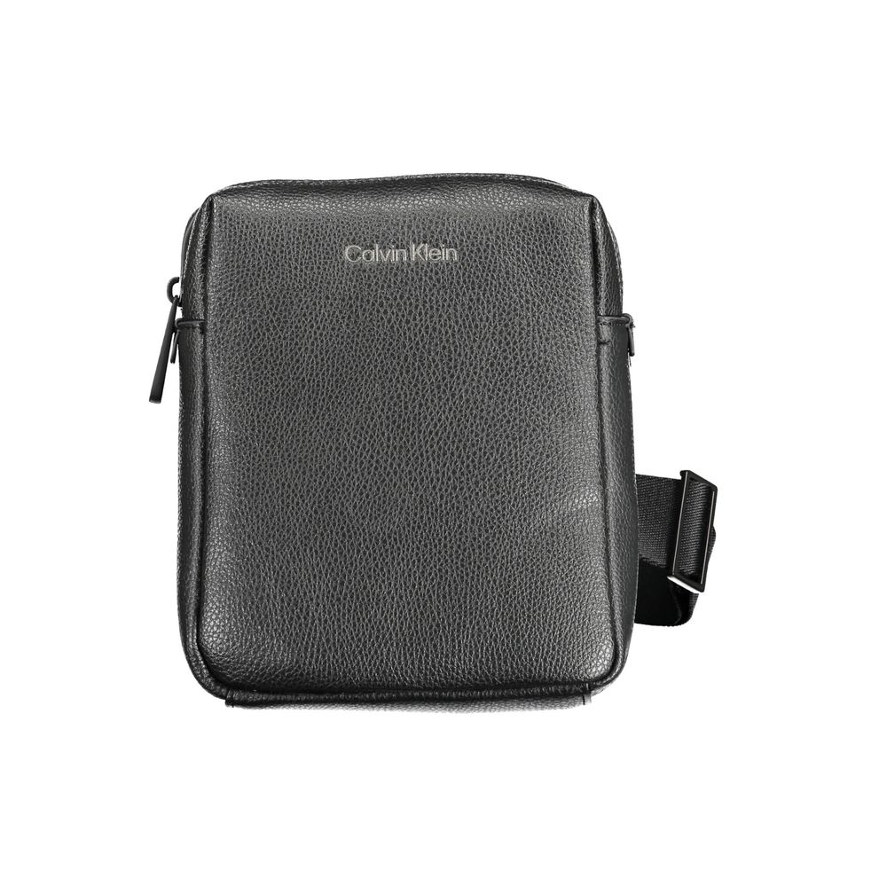 Calvin Klein Schwarze Polyester Männer Umhängetasche