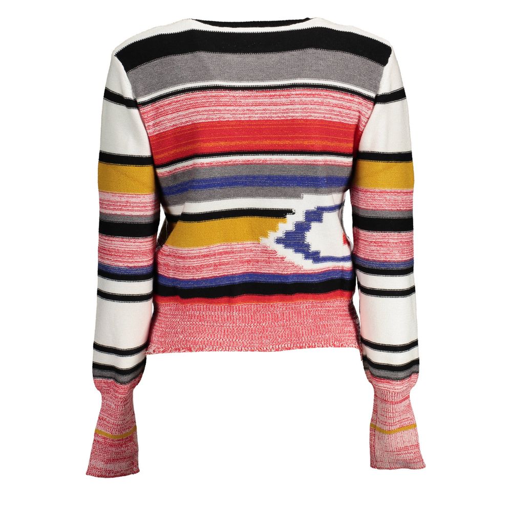 Desigual Roter Viskose Pullover für Frauen