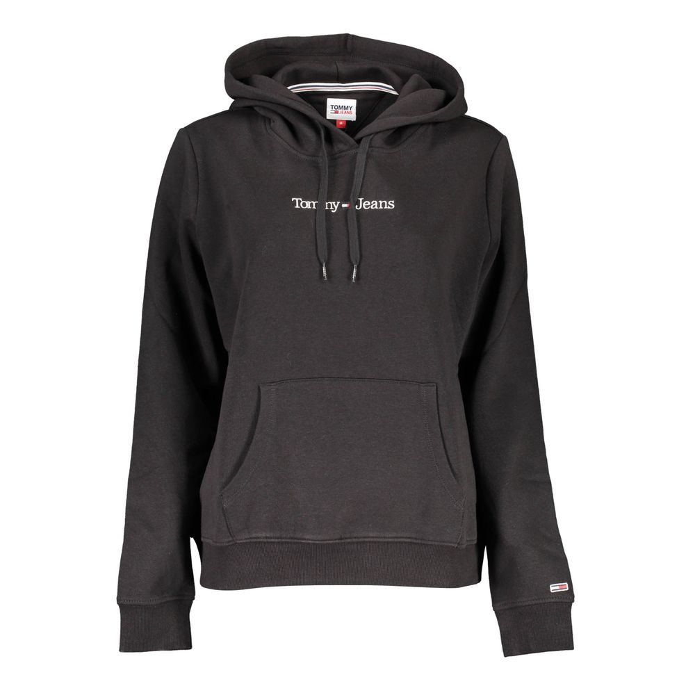 Tommy Hilfiger Schwarzer Baumwollpullover für Frauen