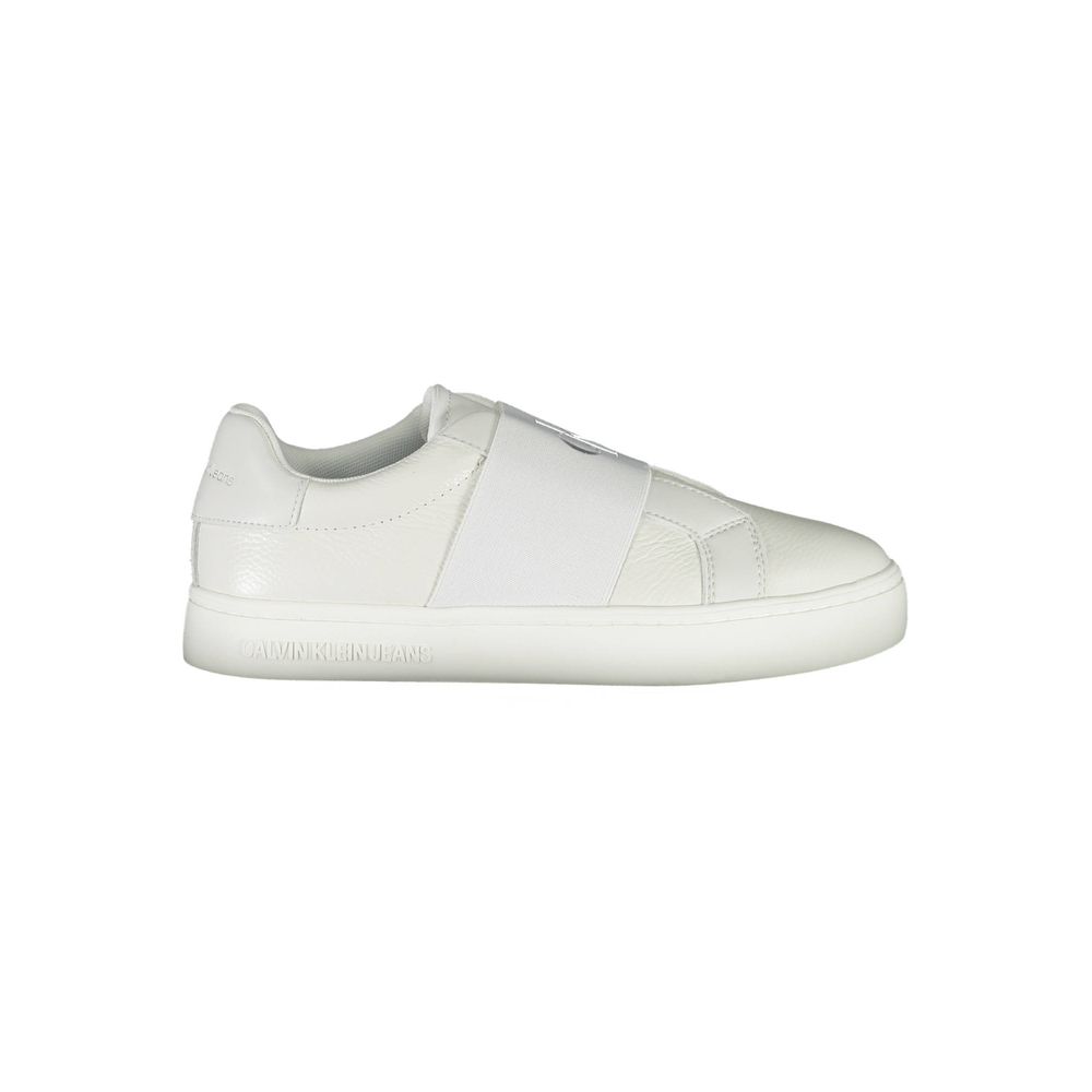 Calvin Klein Weißes Leder Damen Sneaker