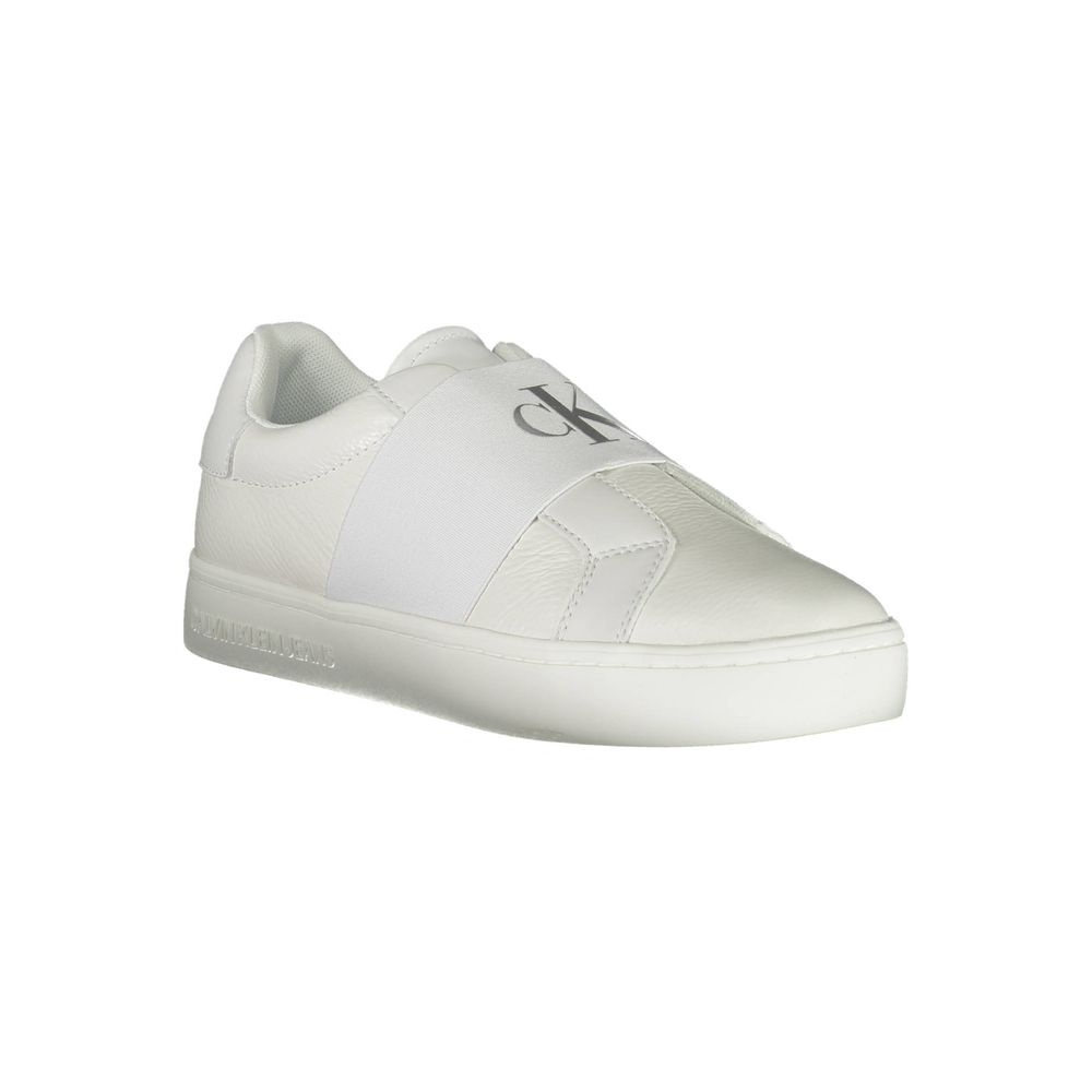 Calvin Klein Weißes Leder Damen Sneaker