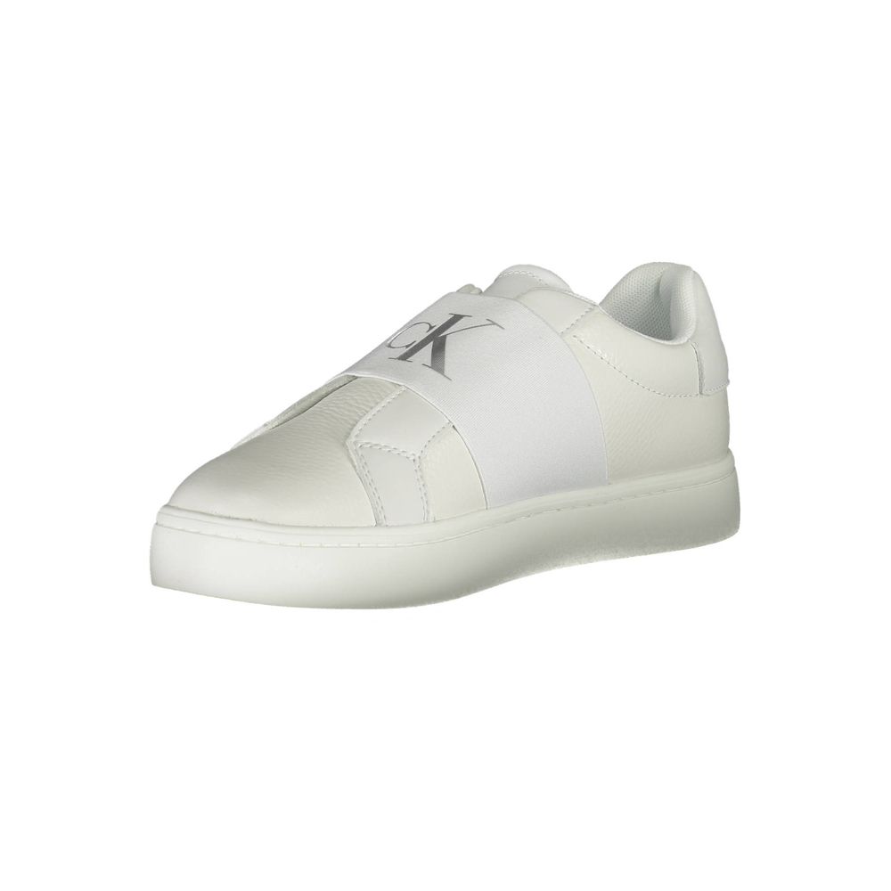 Calvin Klein Weißes Leder Damen Sneaker