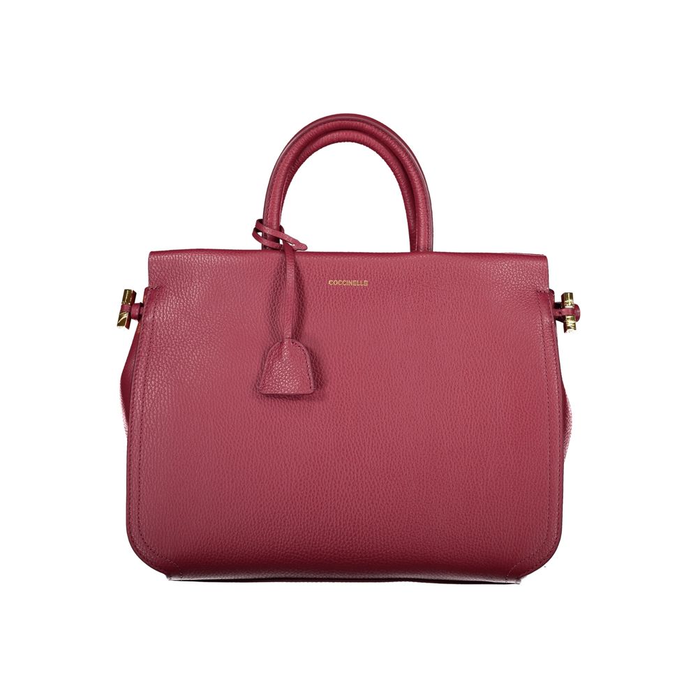 Coccinelle Rote Lederhandtasche