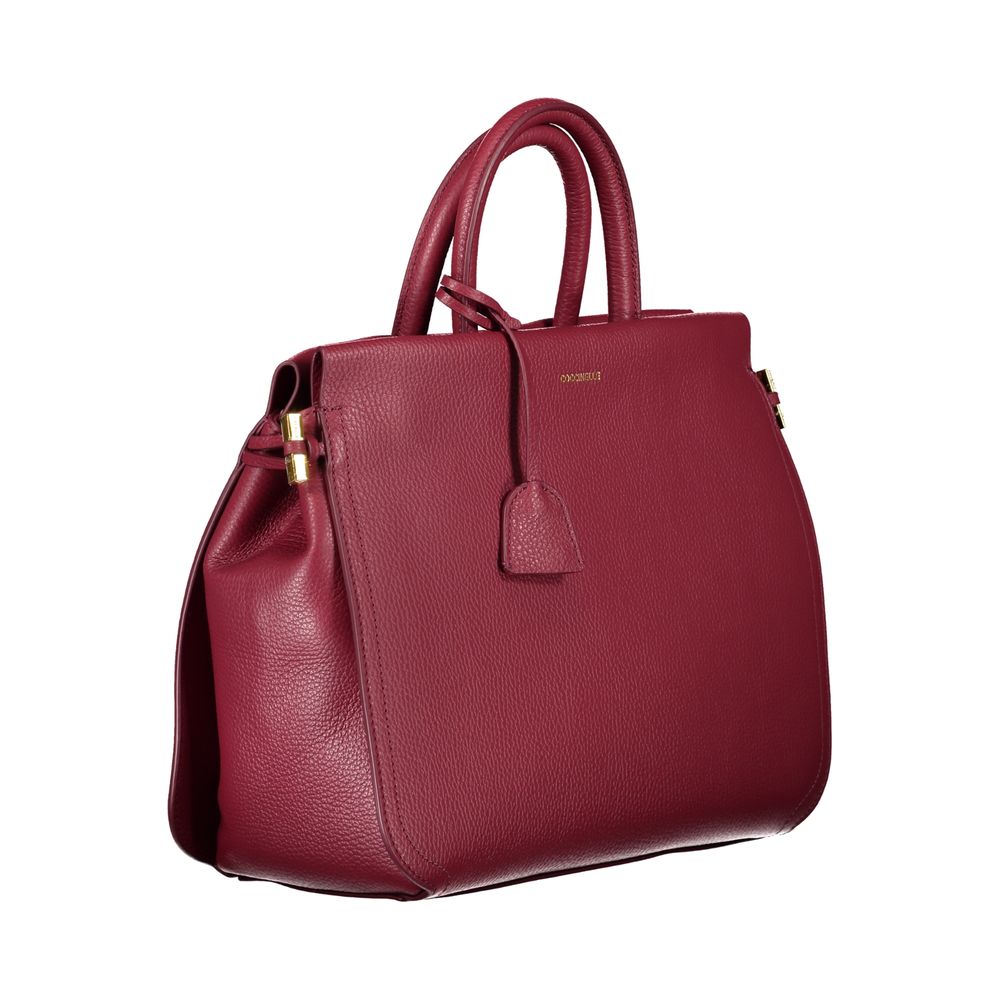 Coccinelle Rote Lederhandtasche