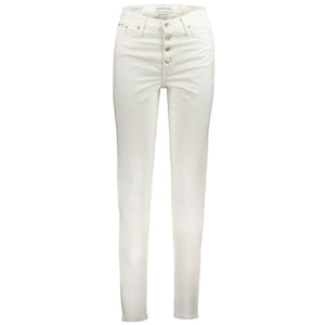 Calvin Klein Weiße Baumwolljeans &amp