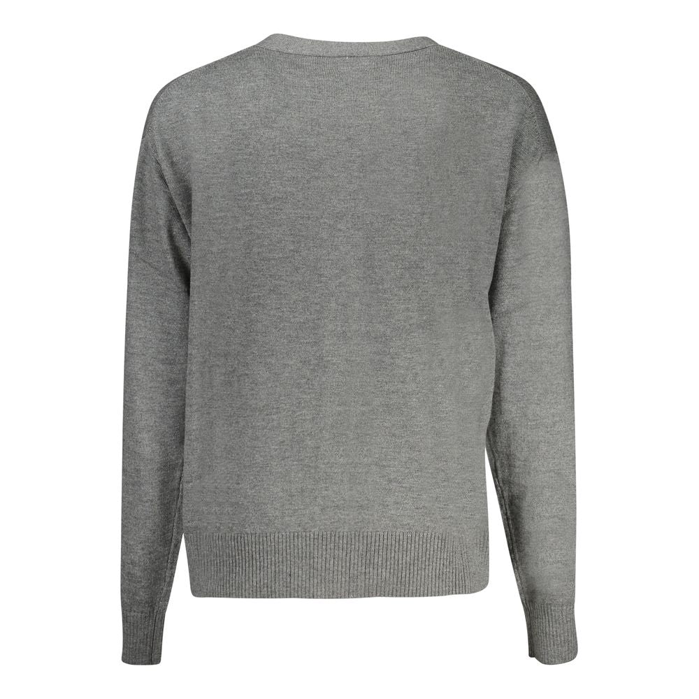 Guess Jeans Grauer Polyester-Pullover