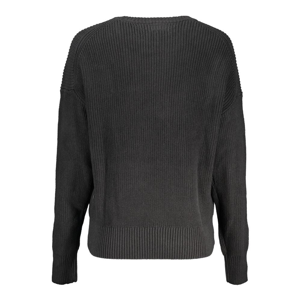 Guess Jeans Schwarzer Baumwollpullover