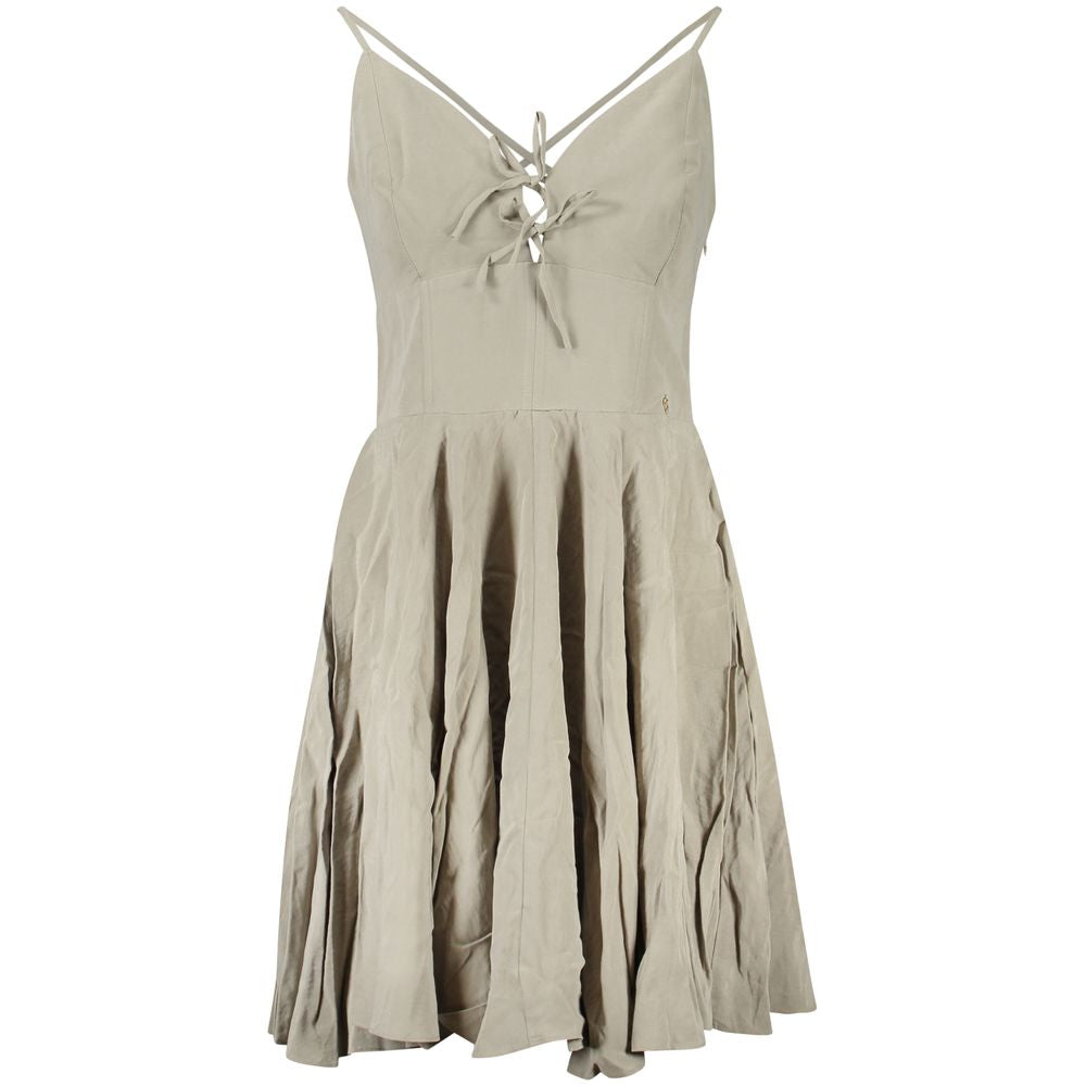 Guess Jeans Grünes Modal Damen Kleid