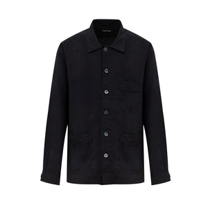 Tom Ford Schwarzes Lyocell-Hemd