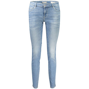 Guess Jeans Hellblaue Jeans aus recycelter Baumwolle für Frauen