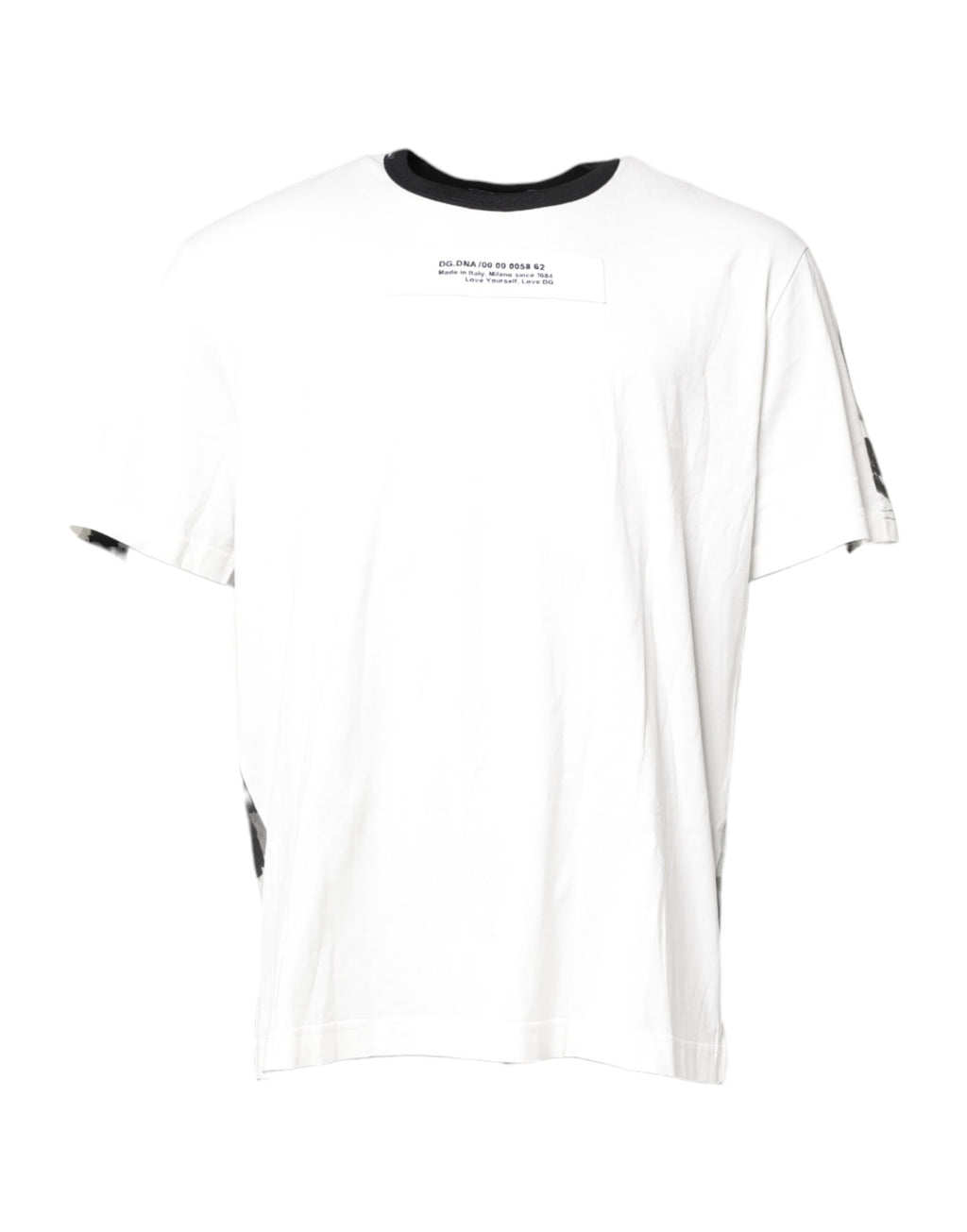 Dolce & Gabbana Multicolor Camouflage T-Shirt mit Rundhalsausschnitt