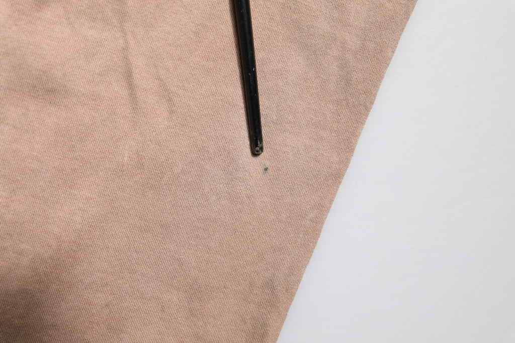 Dolce & Gabbana Beigefarbenes T-Shirt mit Tie-Dye-Logo-Print in Kurzform