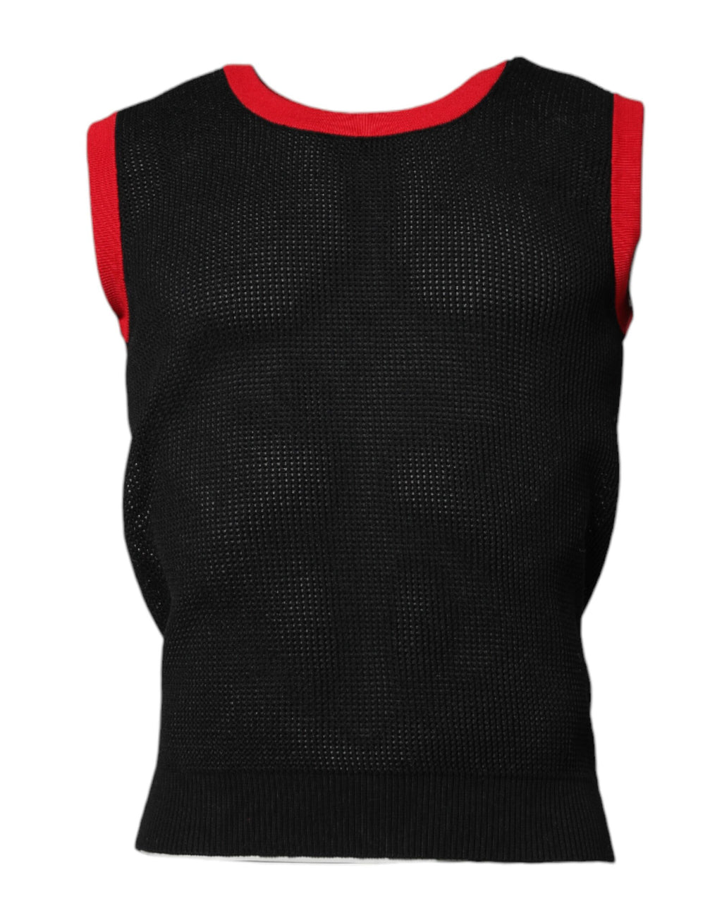 Dolce & Gabbana Schwarzes Baumwoll-T-Shirt mit Rundhalsausschnitt und schmaler Passform