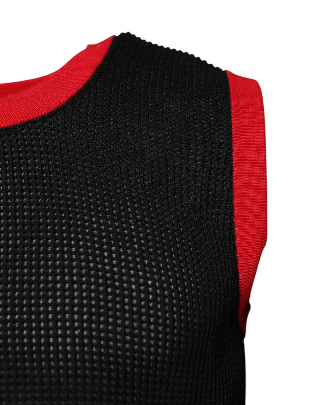 Dolce & Gabbana Schwarzes Baumwoll-T-Shirt mit Rundhalsausschnitt und schmaler Passform