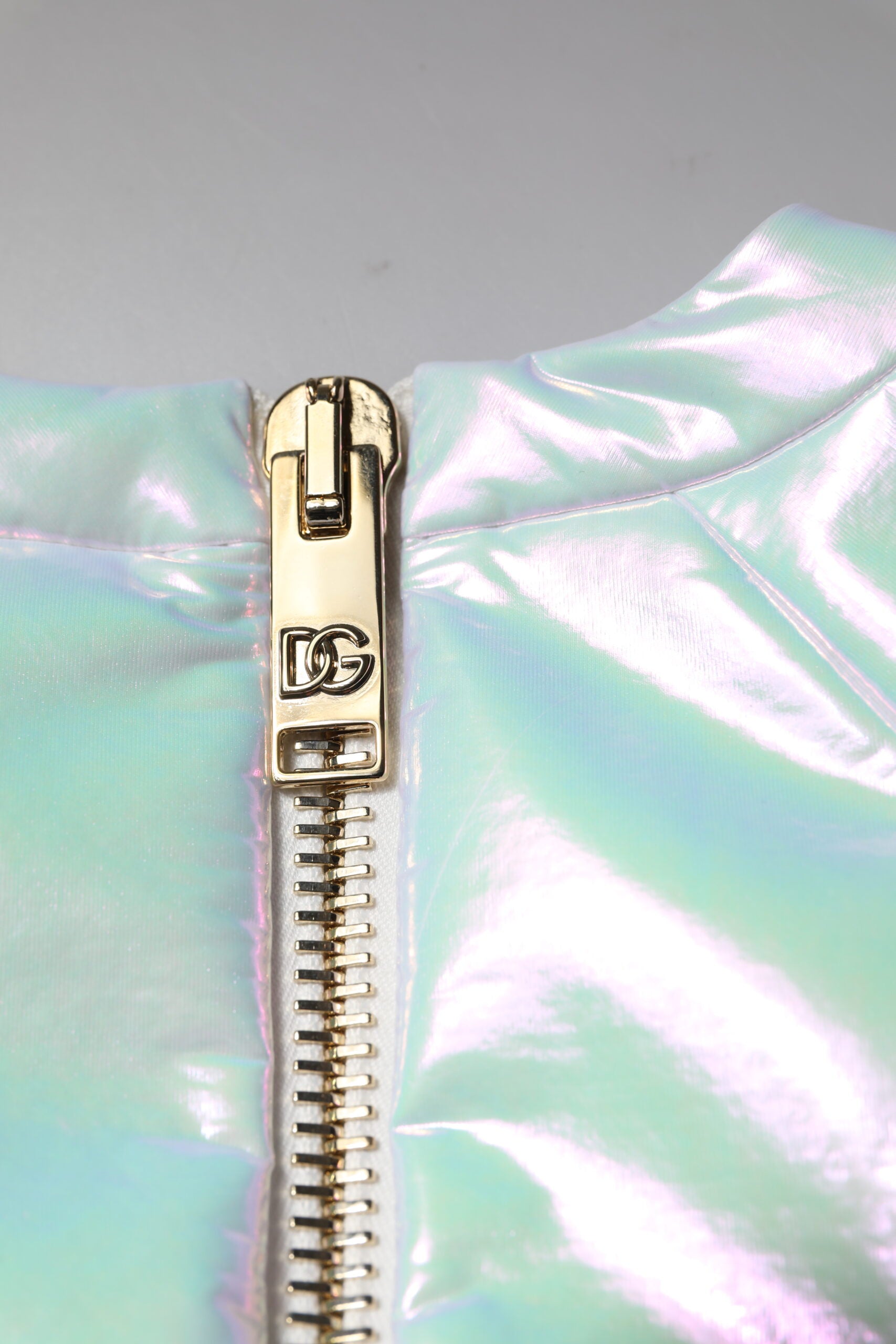 Dolce & Gabbana Weißes langärmeliges Bodycon-Minikleid