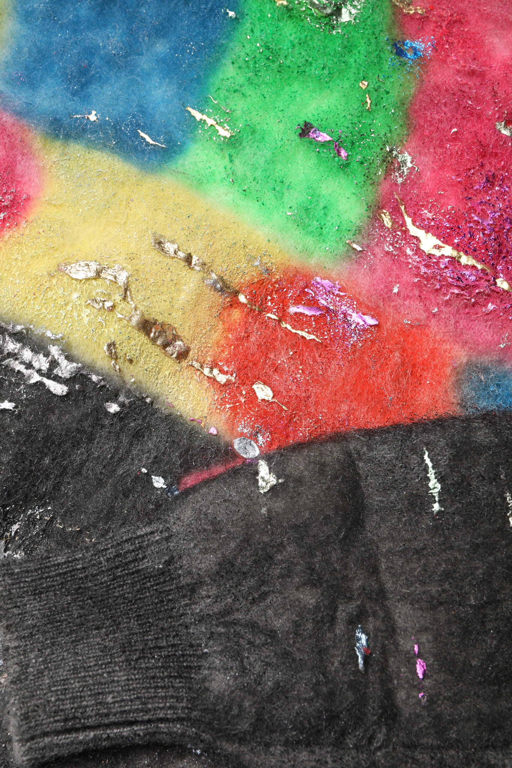 Dolce & Gabbana Multicolor Mohair Rollkragenpullover Pullover