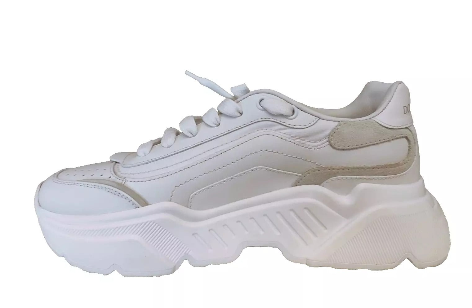 Dolce & Gabbana Weiß Daymaster Low Top Herren Turnschuhe Schuhe