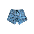 Trussardi Beachwear Hellblaue Polyester Herren Badeshorts