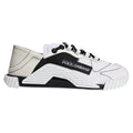 Dolce & Gabbana White Black Low Top NS1 Sneakers Shoes