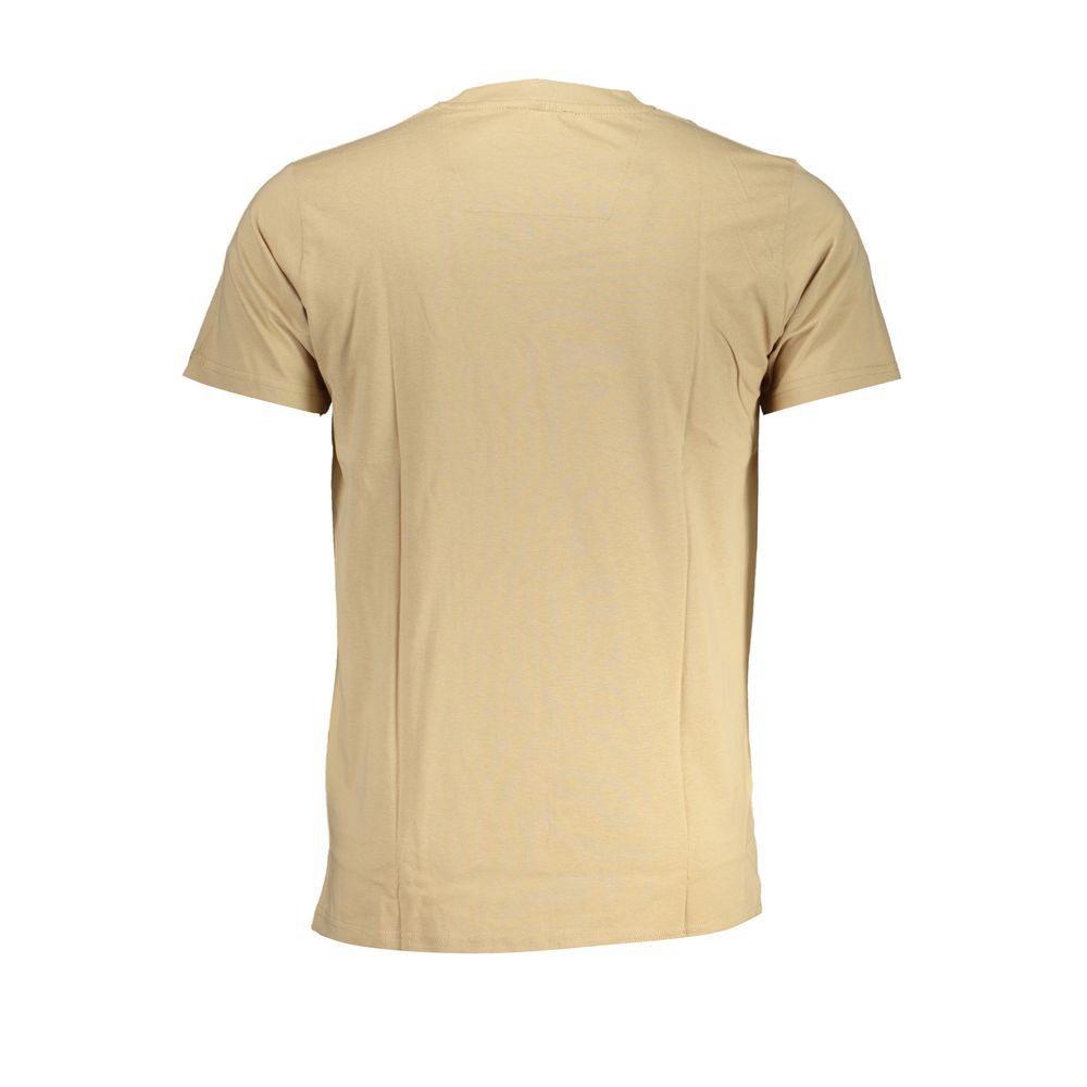 Cavalli Class T-Shirt aus beiger Baumwolle