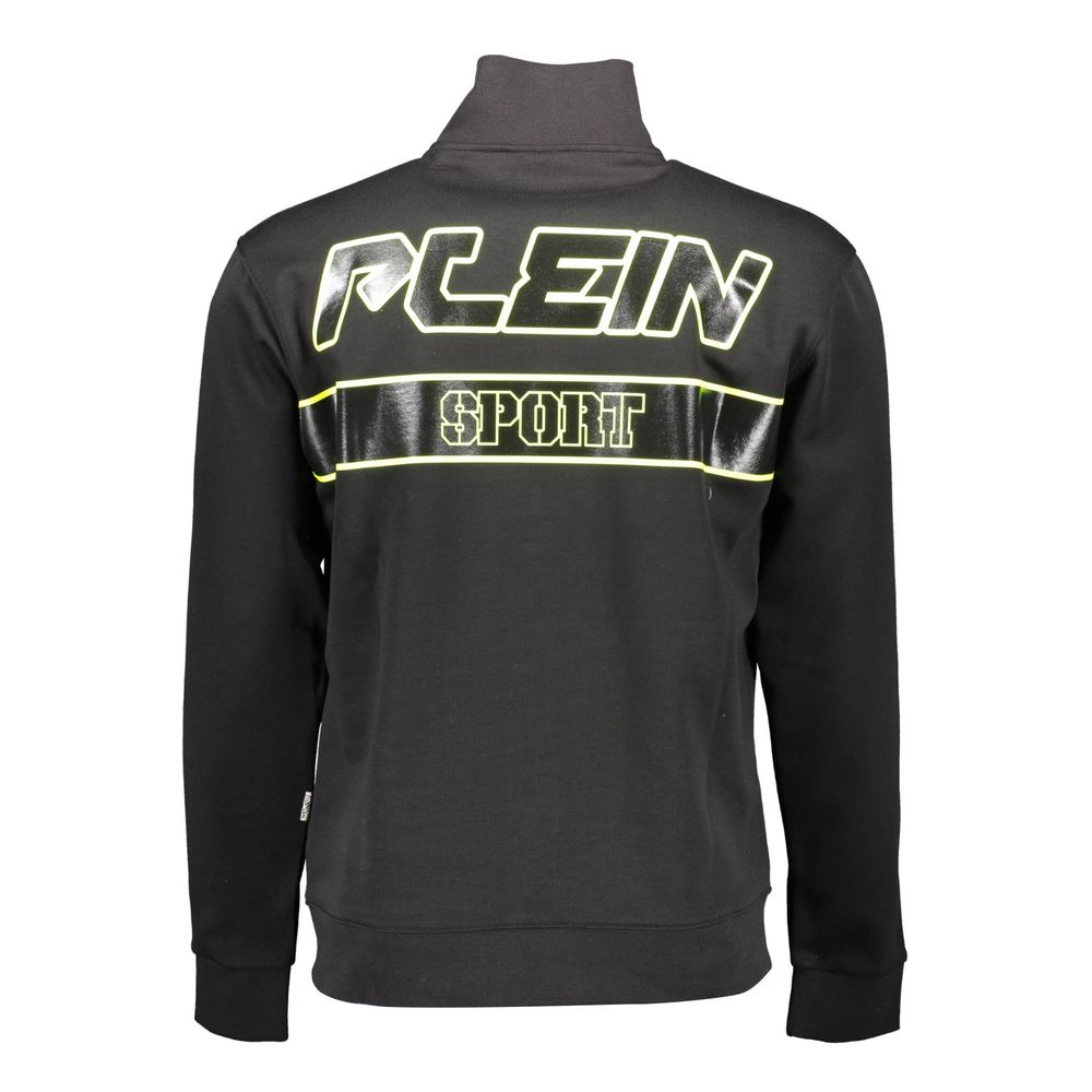Plein Sport Schwarzer Baumwollpullover
