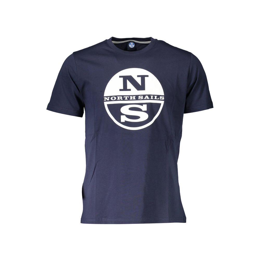 North Sails Blau Baumwolle Männer T-Shirt