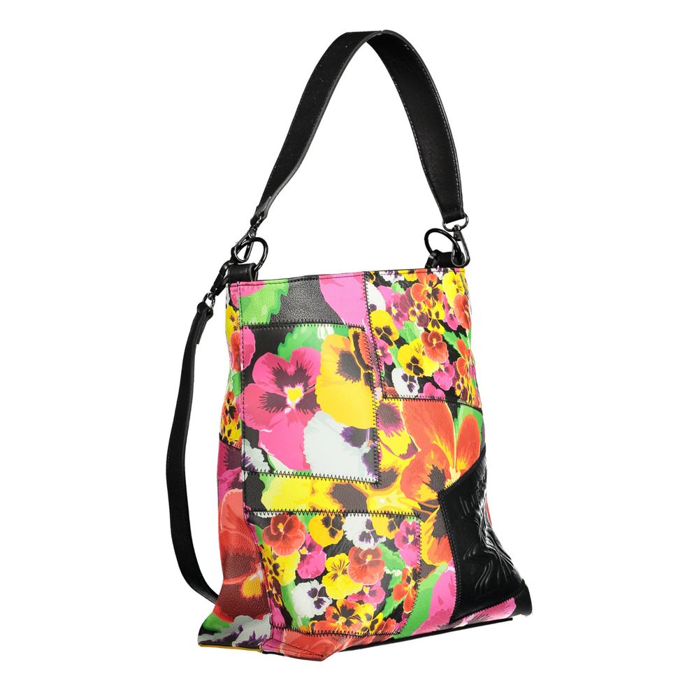Desigual Schwarz Polyethylen Frauen Handtasche