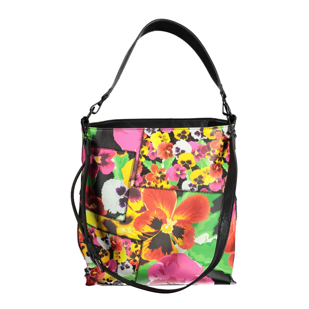 Desigual Schwarz Polyethylen Frauen Handtasche