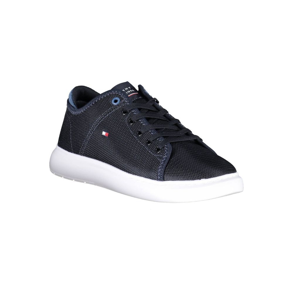 Tommy Hilfiger Blau Recyceltes Polyester Herren Sneaker