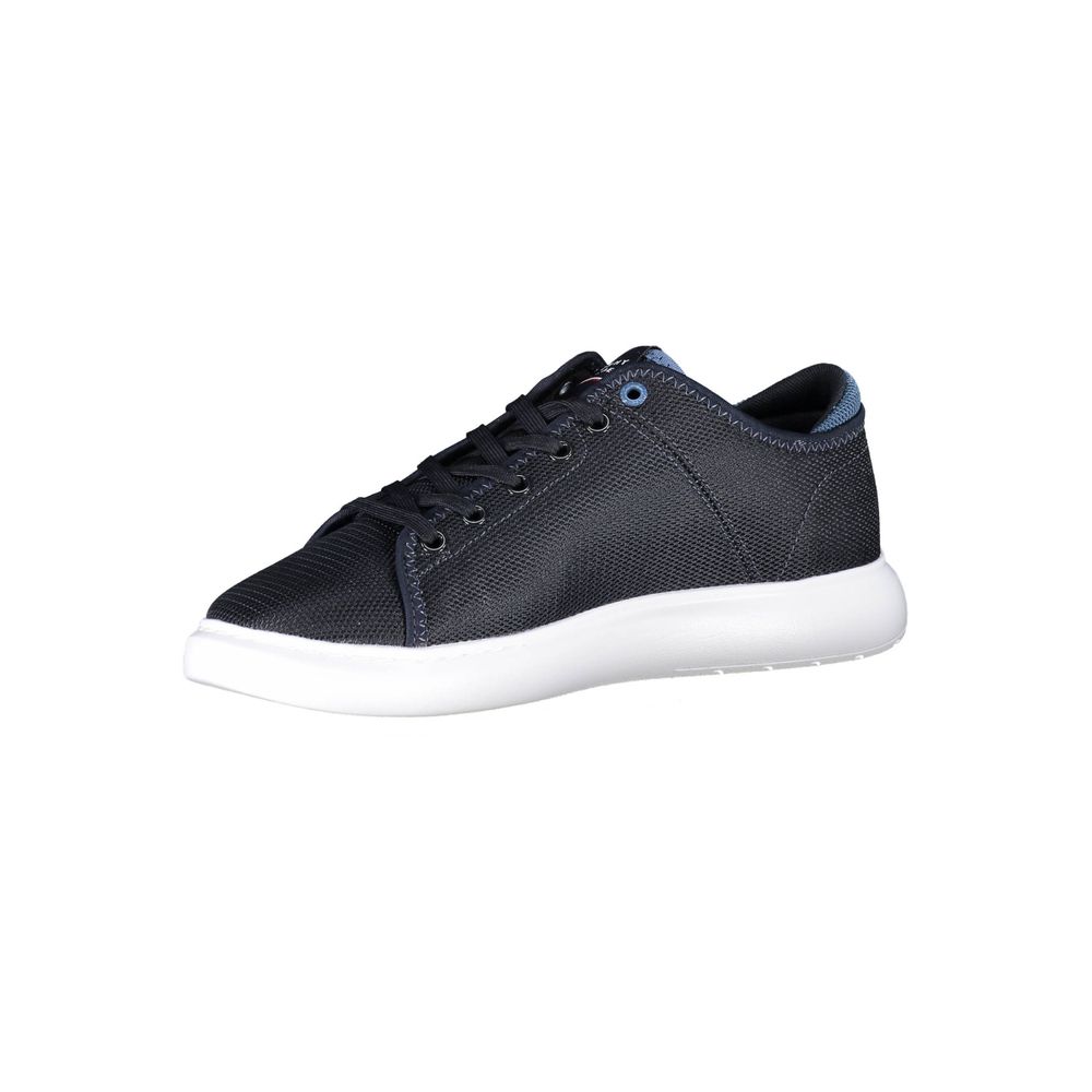 Tommy Hilfiger Blau Recyceltes Polyester Herren Sneaker