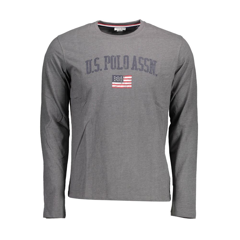 U.S. POLO ASSN. Braunes Baumwoll-T-Shirt für Männer