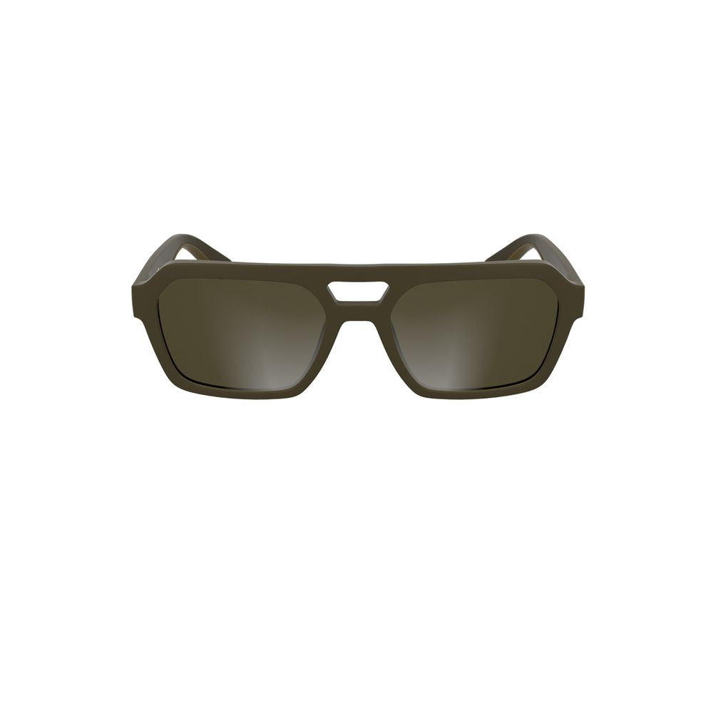 Calvin Klein Braune Sonnenbrille aus biobasiertem Stoff