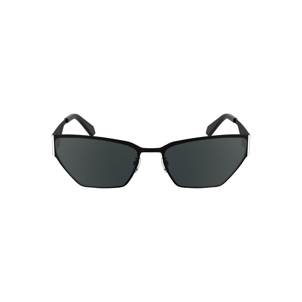Calvin Klein Schwarze Metall-Sonnenbrille für Frauen