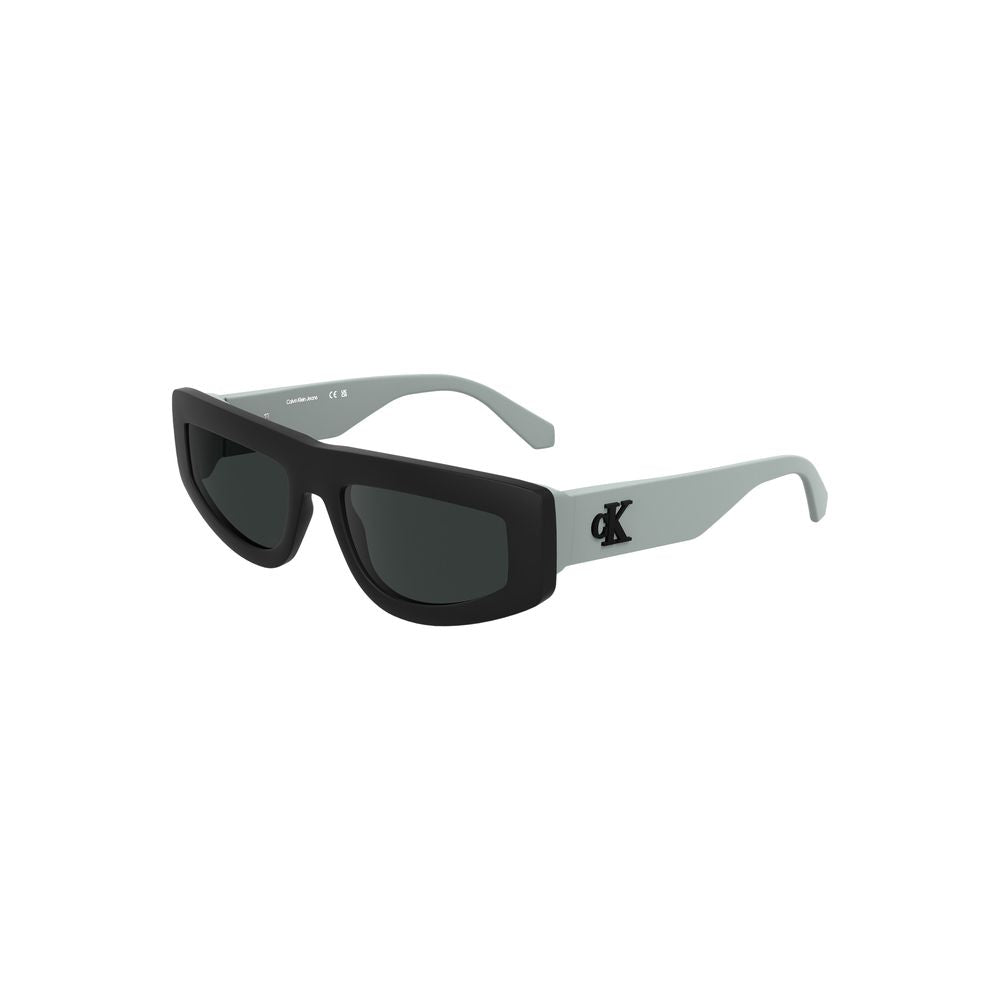 Calvin Klein Schwarze Sonnenbrille aus biobasiertem Stoff