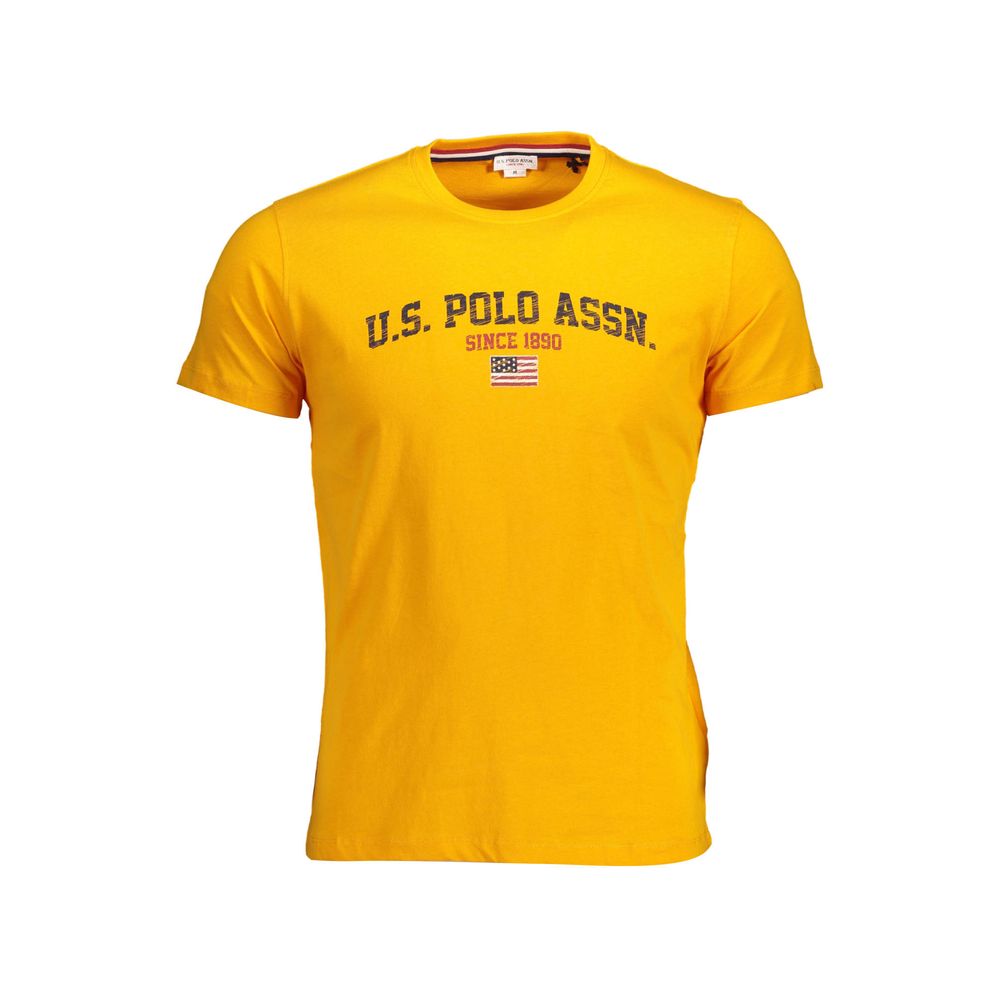 U.S. POLO ASSN. Orange Baumwolle Männer T-Shirt