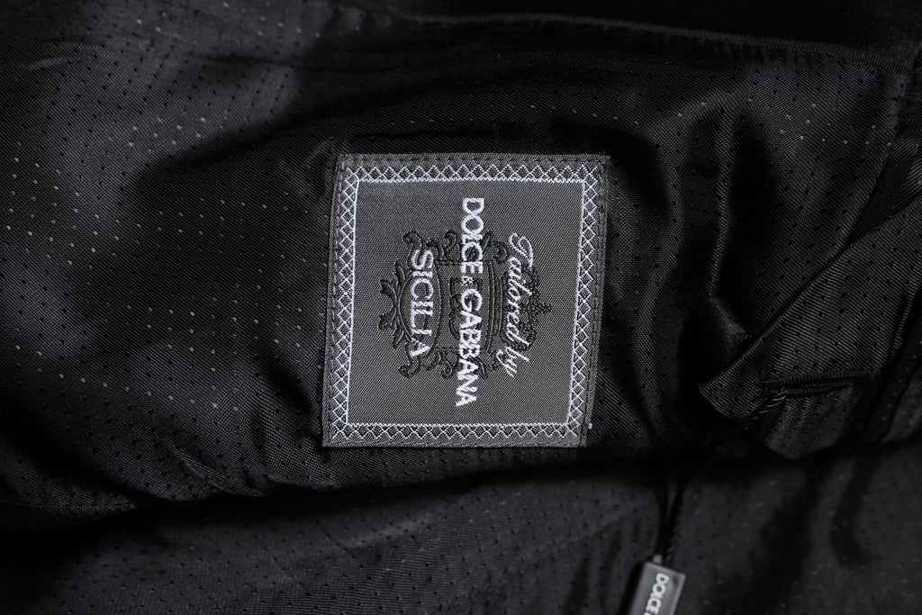 Dolce & Gabbana Rode SICILIA Blazerjasje met Pailletten