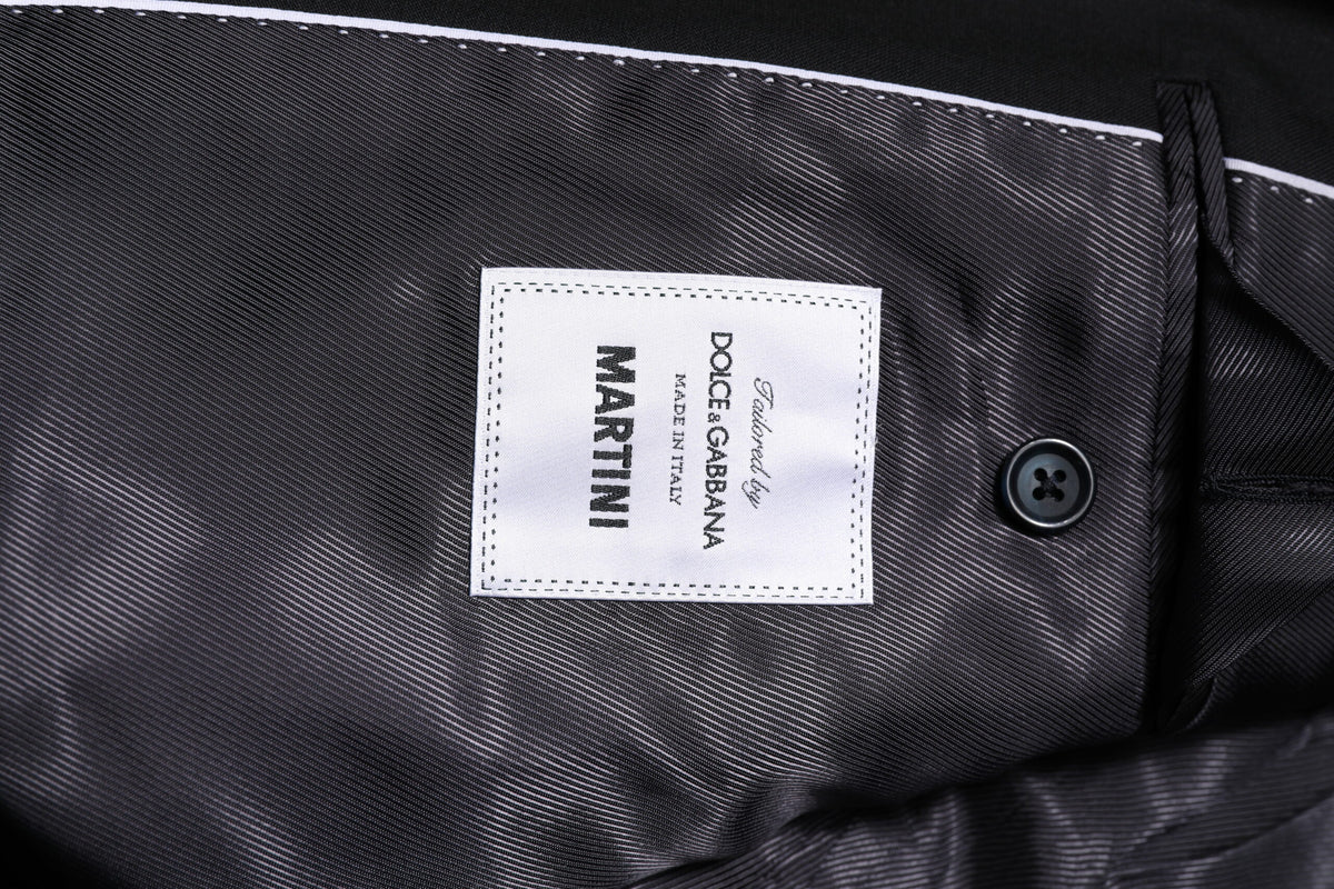 Dolce & Gabbana Donkerblauwe MARTINI Wollen Blazer Jas