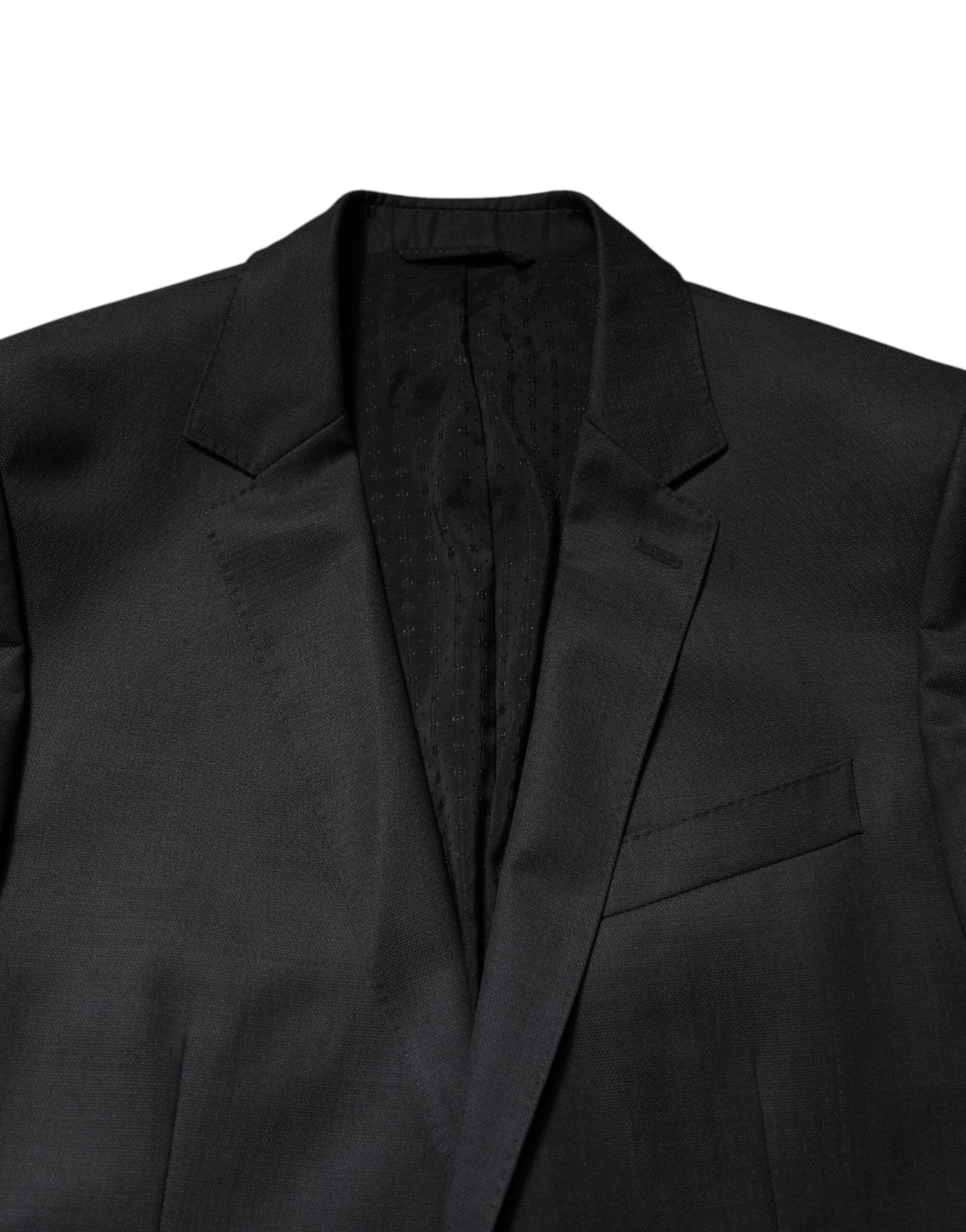 Dolce & Gabbana Dunkelgrauer MARTINI 2-tlg. einreihiger Anzug