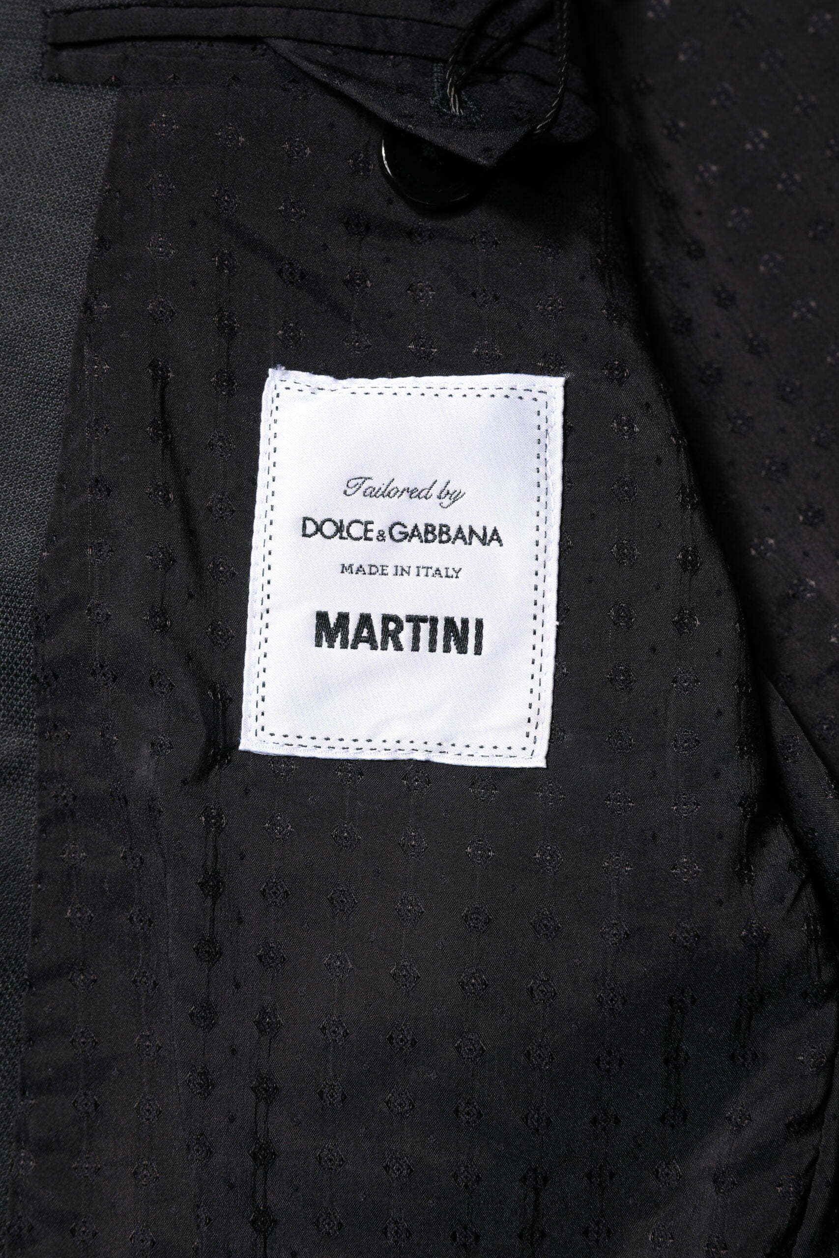 Dolce & Gabbana Dunkelgrauer MARTINI 2-tlg. einreihiger Anzug