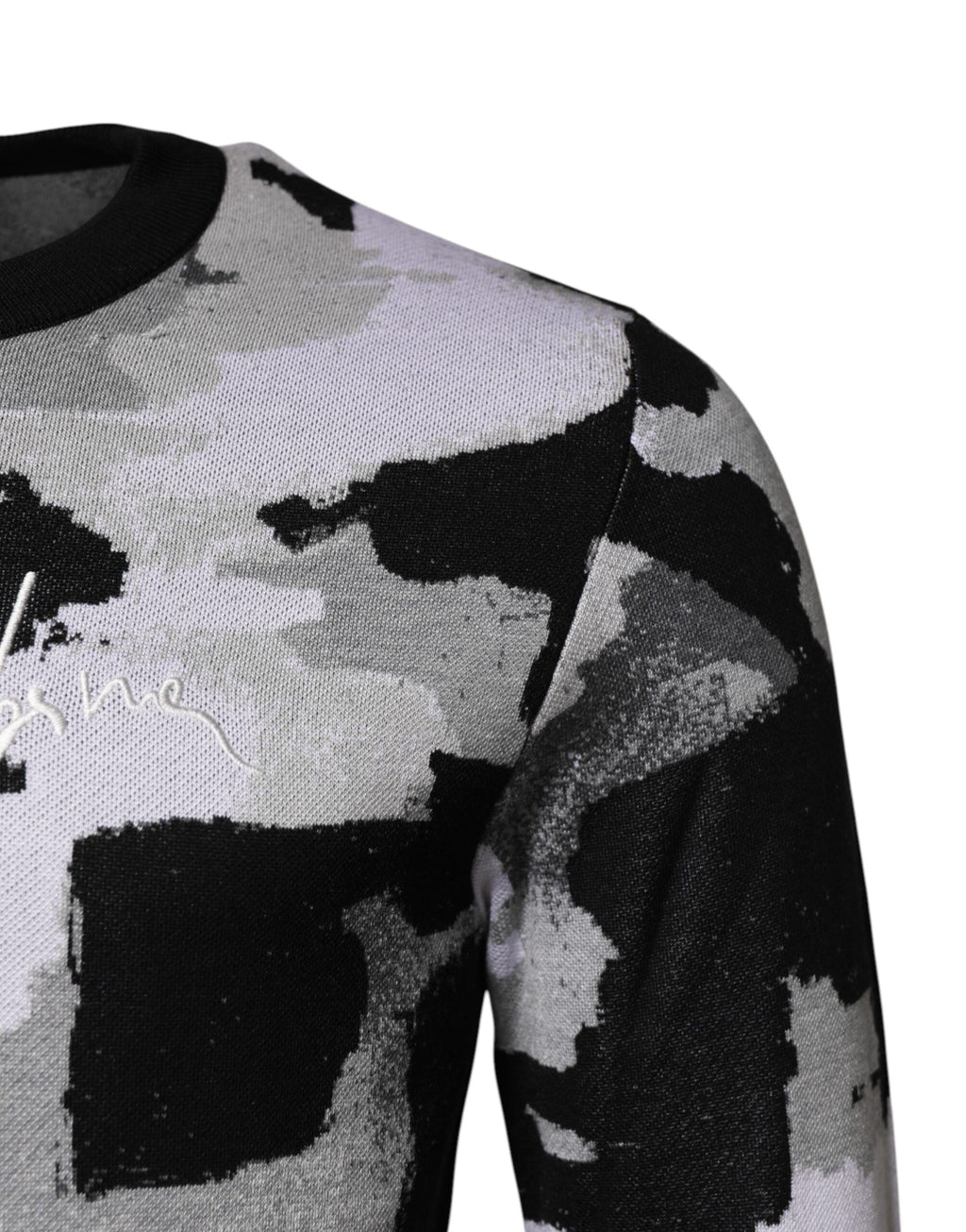 Dolce & Gabbana Multicolor Logo Rundhals-Pullover