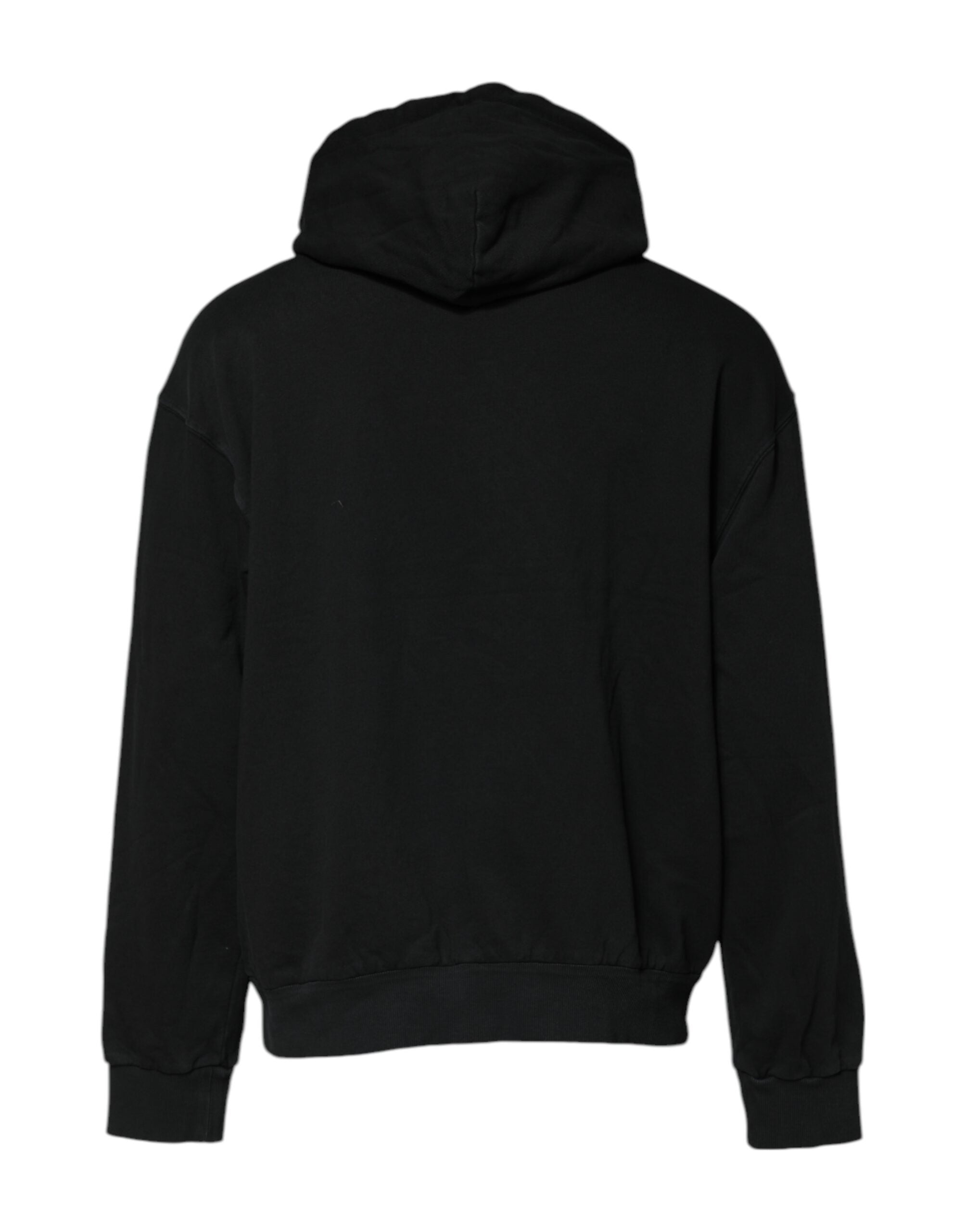 Dolce & Gabbana Schwarzes Logo Sweatshirt mit Kapuze Herren Sweatshirt Pullover