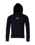 Dolce & Gabbana Black Crown Cotton Hooded Sweatshirt Sweater