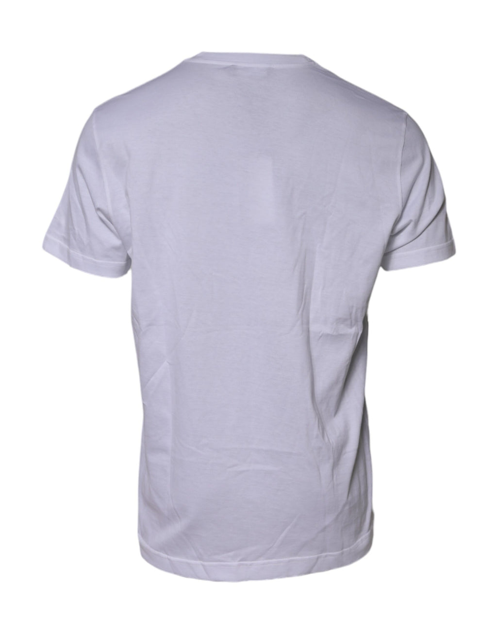 Dolce & Gabbana Weißes DG LOVE Patch-T-Shirt mit kurzen Ärmeln