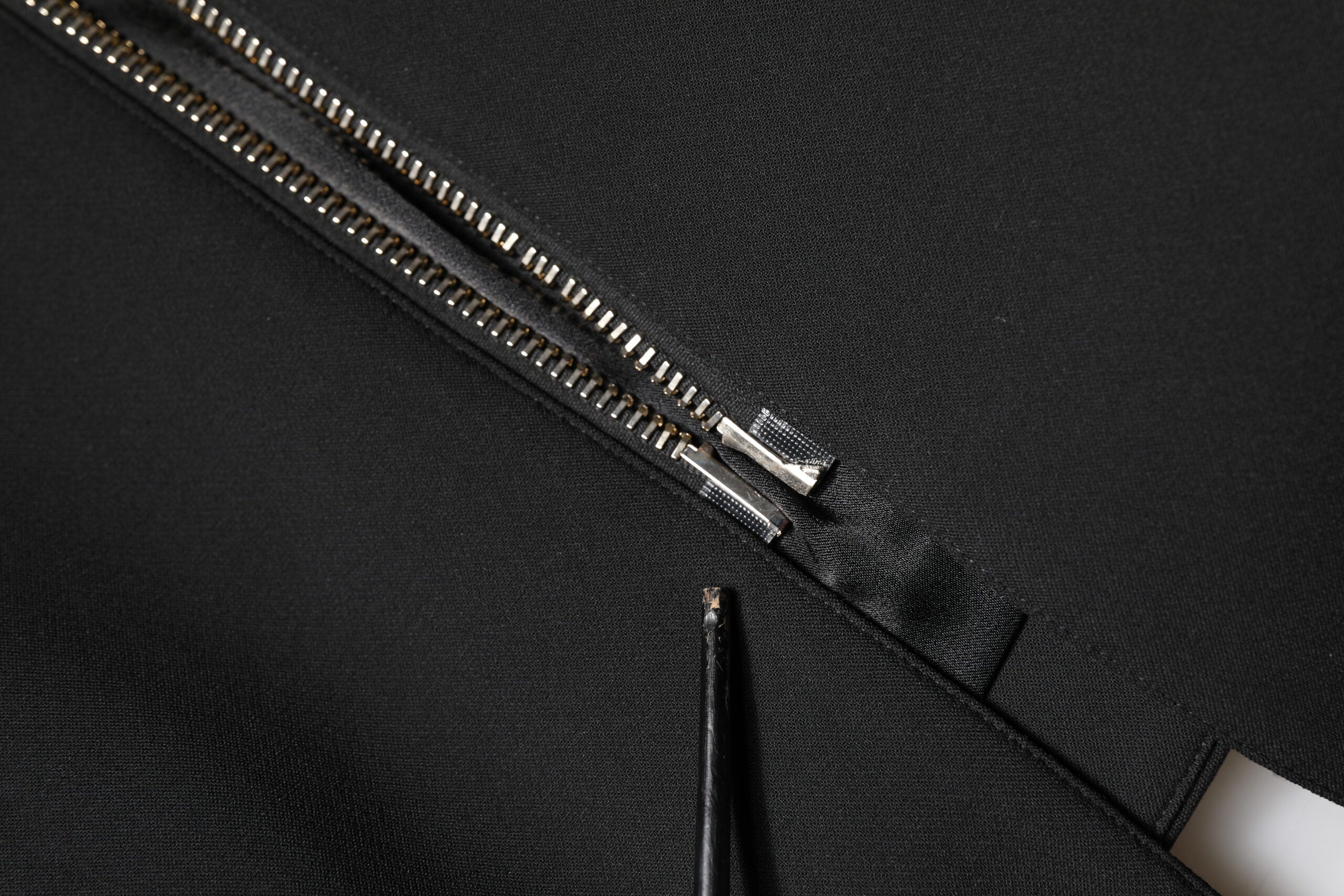 Les Hommes Schwarzer Polyester Einreihiger Trenchcoat Jacke