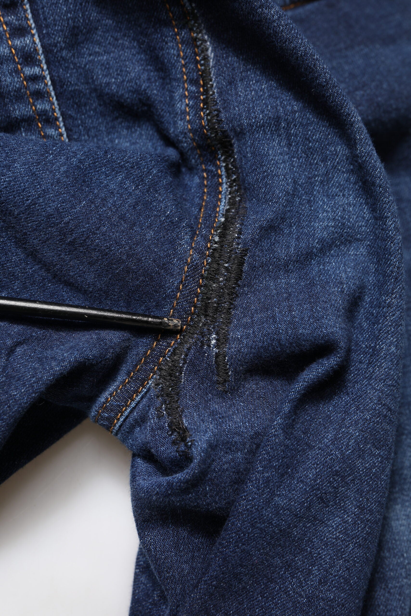 Dolce & Gabbana Blaue Cropped Denim Jeans mit hoher Taille aus Baumwolle