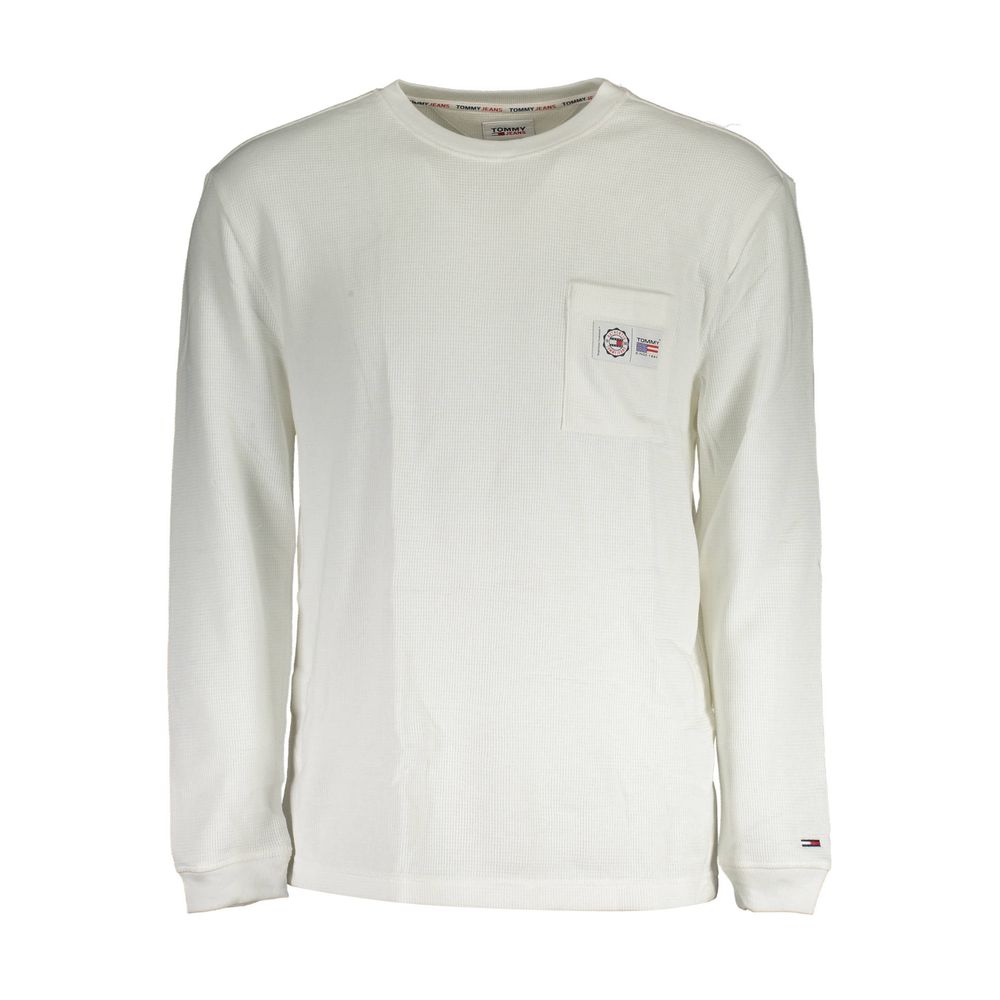 Tommy Hilfiger Weißer Baumwollpullover