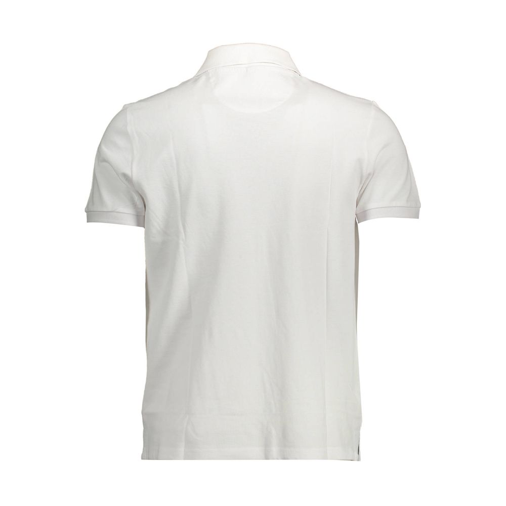 North Sails Weißes Baumwoll-Poloshirt für Männer